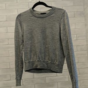 Gray JCrew Sweater